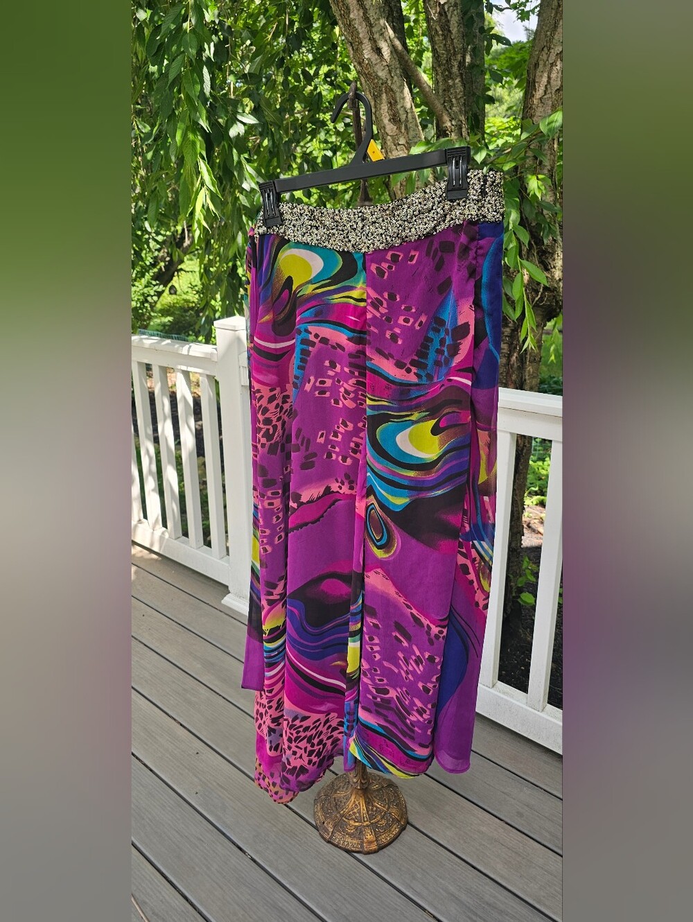 Colorful Boho Festival Skirt